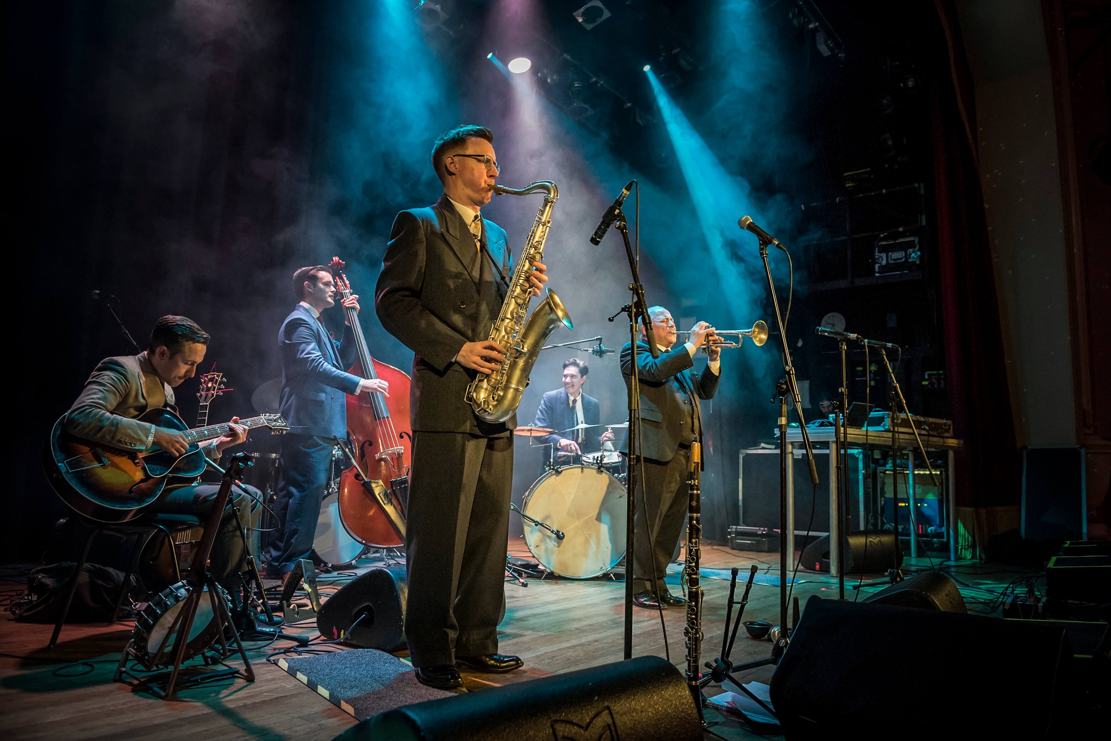 Michael McQuaids Swing Stars at Swing Out at Underbelly Festival