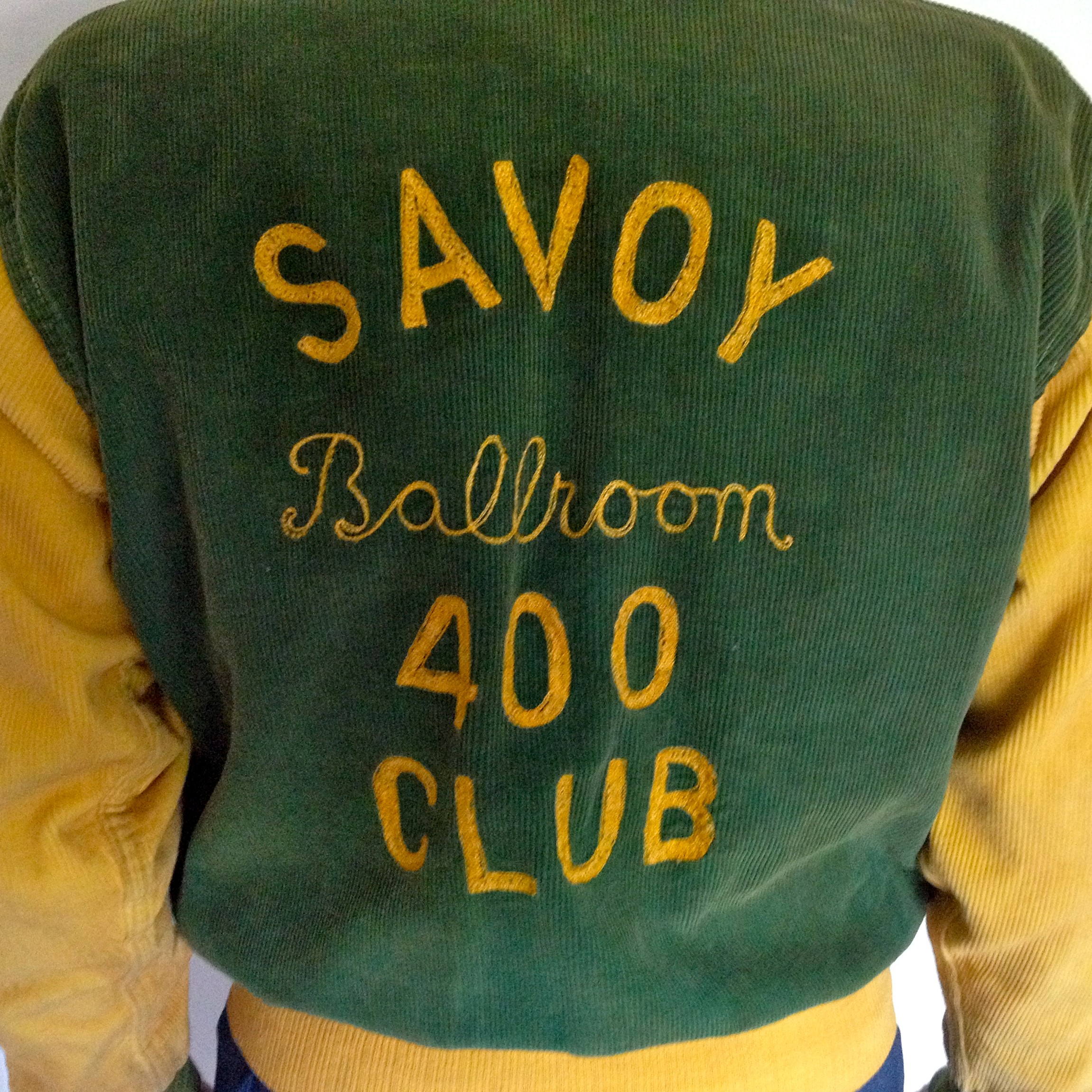 Original Savoy 400 Club Jacket Belonging to Rudy Winter's Father