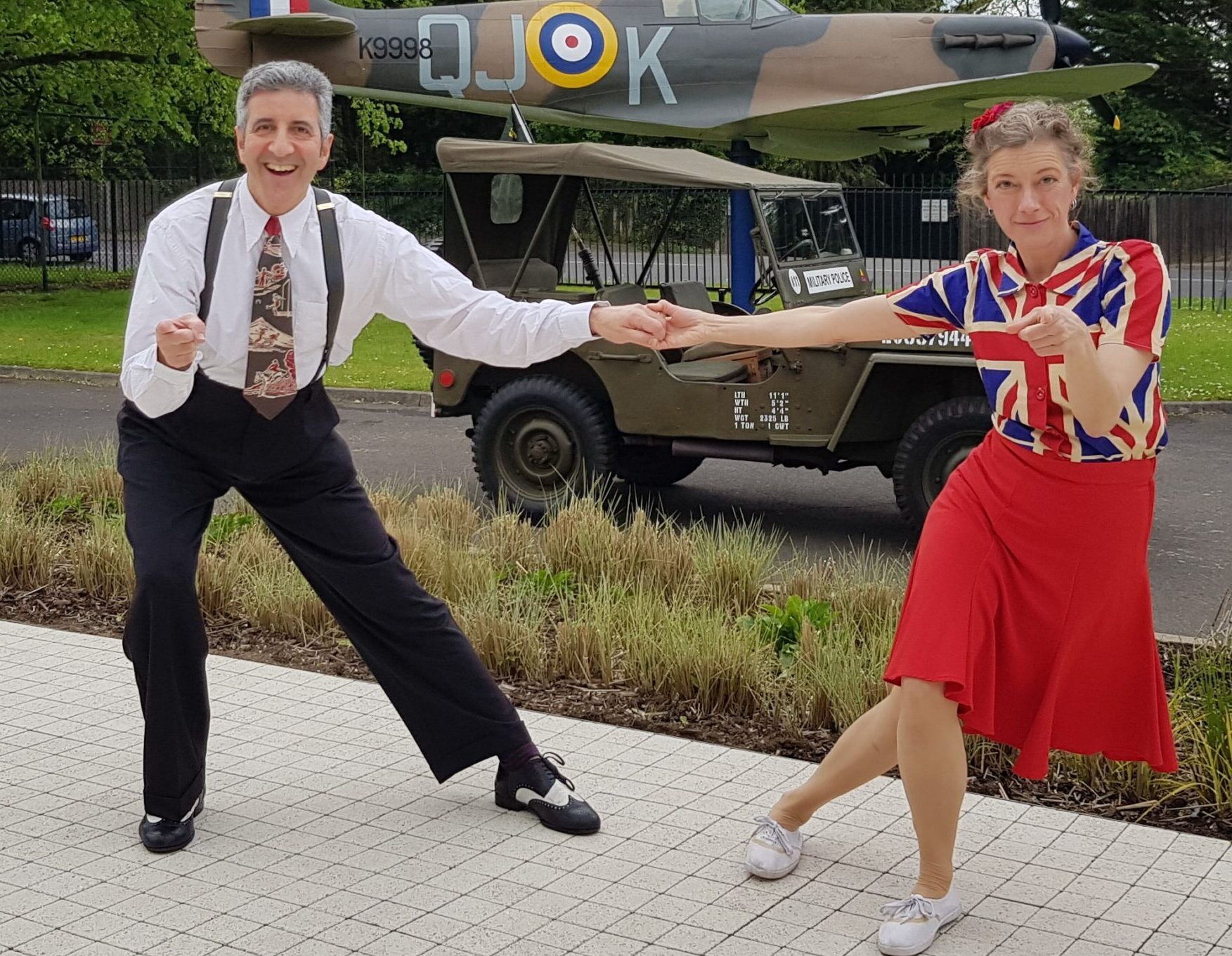 2021-05-22 Simon Selmon & Nina Daines Biggin Hill Memorial Museum (2) square