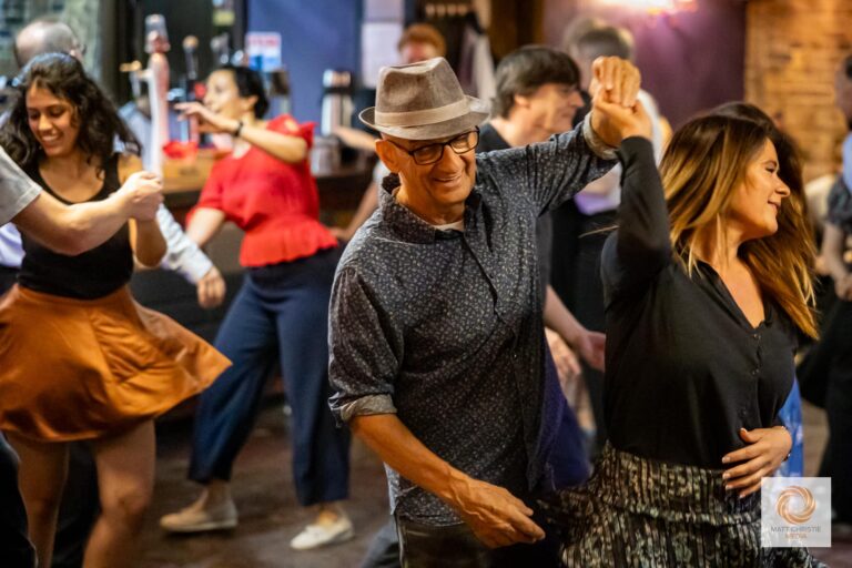 Swing dancing