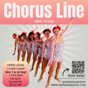 Chorus Line class with Anna