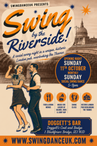 Swing by the Riverside Sunday Swing Dance Social